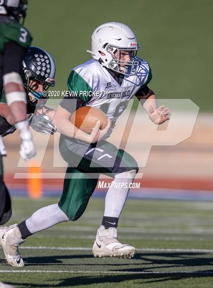 Thumbnail 2 in Fleming vs. Stratton/Liberty (CHSAA 6-Man State Final) photogallery.