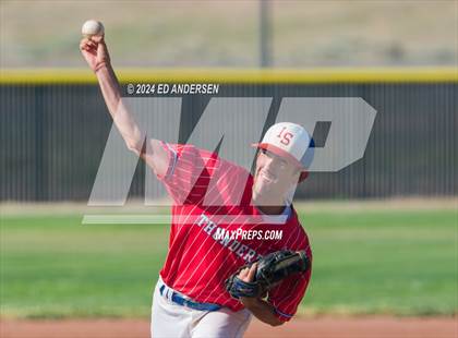Thumbnail 3 in Indian Springs vs. Pahranagat Valley (NIAA 1A State Playoffs) photogallery.