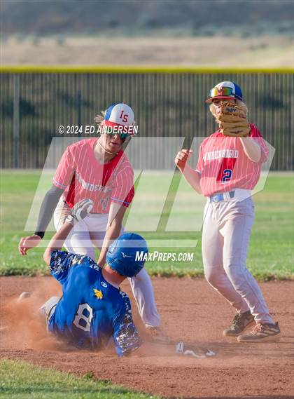 Thumbnail 2 in Indian Springs vs. Pahranagat Valley (NIAA 1A State Playoffs) photogallery.