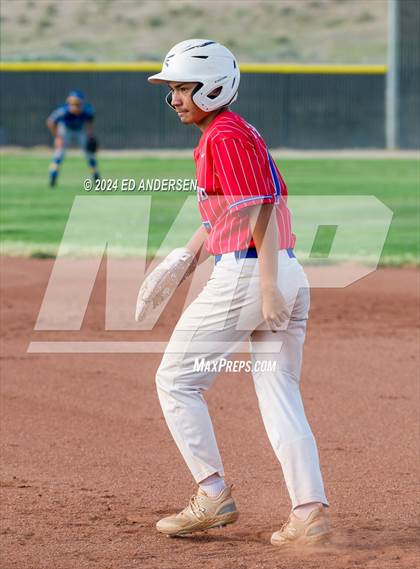 Thumbnail 1 in Indian Springs vs. Pahranagat Valley (NIAA 1A State Playoffs) photogallery.