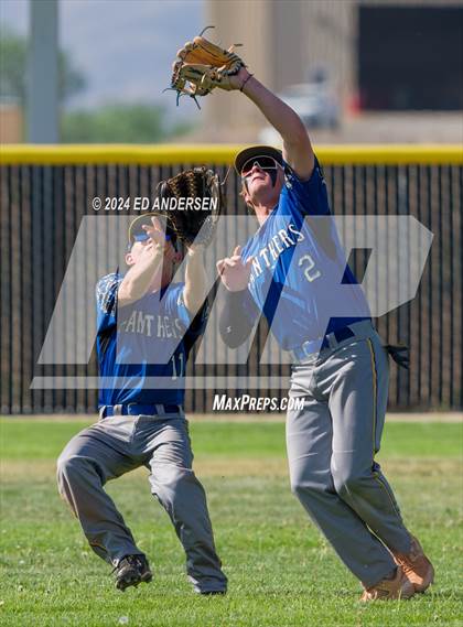 Thumbnail 2 in Indian Springs vs. Pahranagat Valley (NIAA 1A State Playoffs) photogallery.