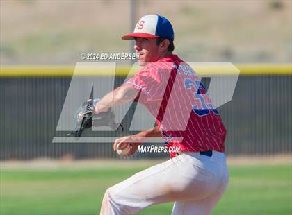 Thumbnail 1 in Indian Springs vs. Pahranagat Valley (NIAA 1A State Playoffs) photogallery.