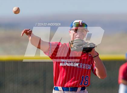 Thumbnail 3 in Indian Springs vs. Pahranagat Valley (NIAA 1A State Playoffs) photogallery.