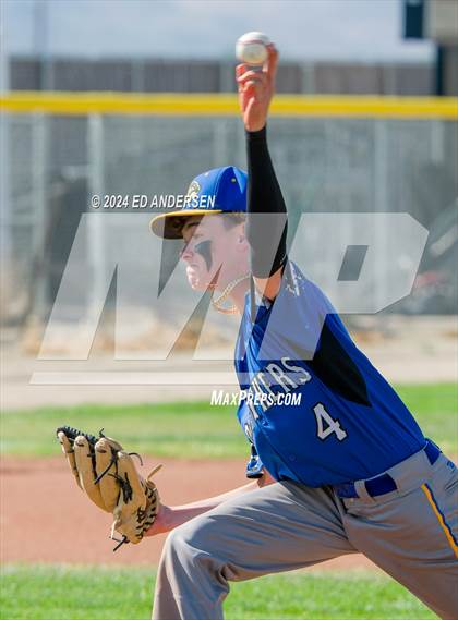 Thumbnail 2 in Indian Springs vs. Pahranagat Valley (NIAA 1A State Playoffs) photogallery.