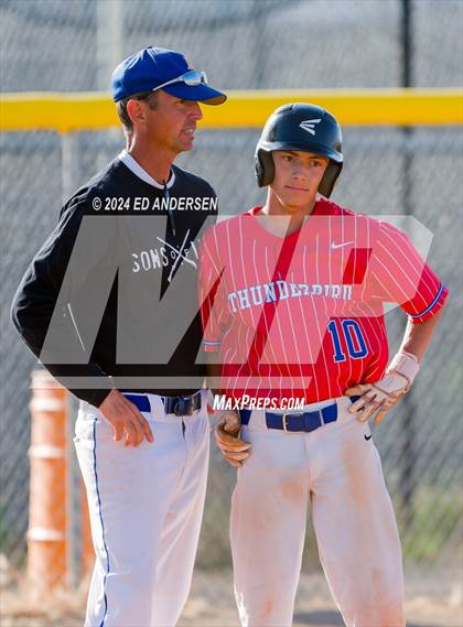 Thumbnail 2 in Indian Springs vs. Pahranagat Valley (NIAA 1A State Playoffs) photogallery.