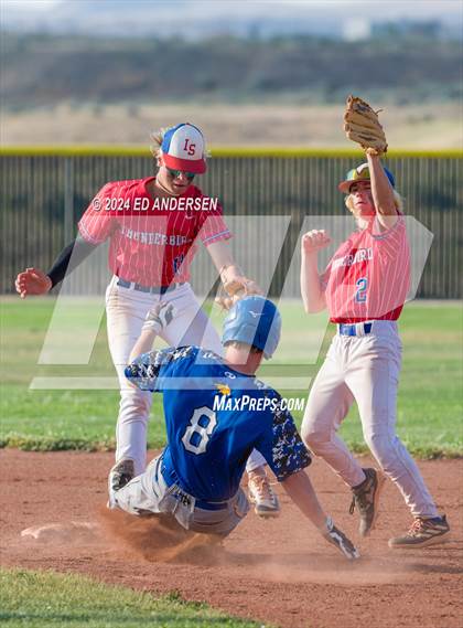 Thumbnail 1 in Indian Springs vs. Pahranagat Valley (NIAA 1A State Playoffs) photogallery.