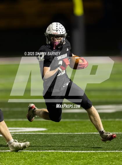 Thumbnail 2 in Cloverdale @ Sheridan (IHSAA 1A Sectional Championship S46) photogallery.