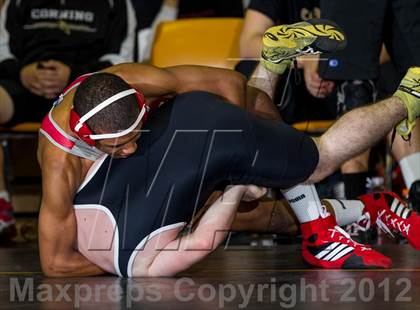 Thumbnail 1 in Canandaigua Academy vs Corning (Corning Duals) photogallery.