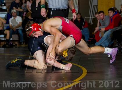 Thumbnail 3 in Canandaigua Academy vs Corning (Corning Duals) photogallery.