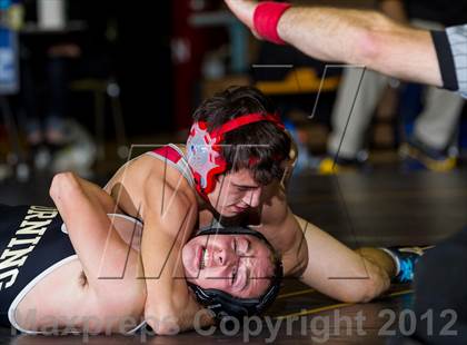 Thumbnail 1 in Canandaigua Academy vs Corning (Corning Duals) photogallery.