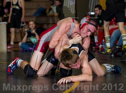 Thumbnail 3 in Canandaigua Academy vs Corning (Corning Duals) photogallery.