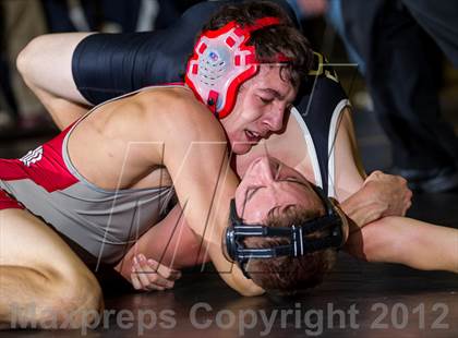 Thumbnail 2 in Canandaigua Academy vs Corning (Corning Duals) photogallery.