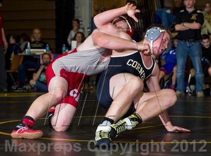 Thumbnail 3 in Canandaigua Academy vs Corning (Corning Duals) photogallery.