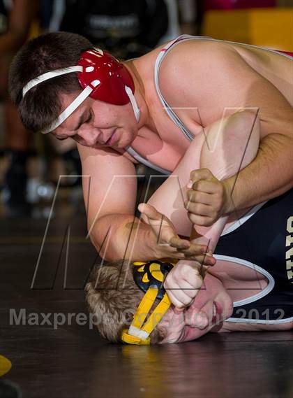Thumbnail 3 in Canandaigua Academy vs Corning (Corning Duals) photogallery.