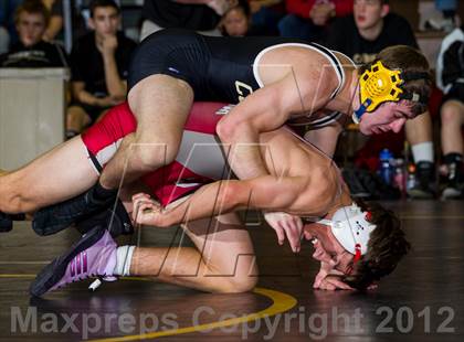 Thumbnail 1 in Canandaigua Academy vs Corning (Corning Duals) photogallery.