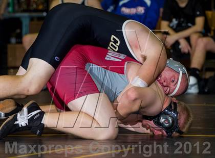 Thumbnail 3 in Canandaigua Academy vs Corning (Corning Duals) photogallery.