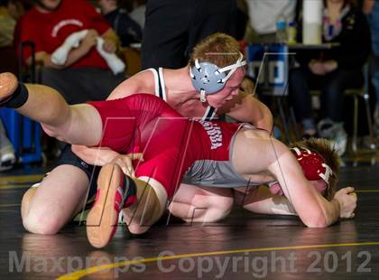 Thumbnail 1 in Canandaigua Academy vs Corning (Corning Duals) photogallery.