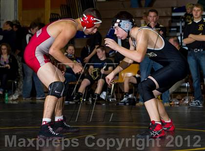 Thumbnail 1 in Canandaigua Academy vs Corning (Corning Duals) photogallery.