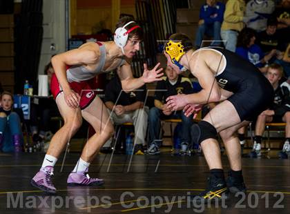 Thumbnail 2 in Canandaigua Academy vs Corning (Corning Duals) photogallery.