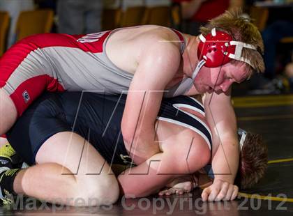 Thumbnail 2 in Canandaigua Academy vs Corning (Corning Duals) photogallery.