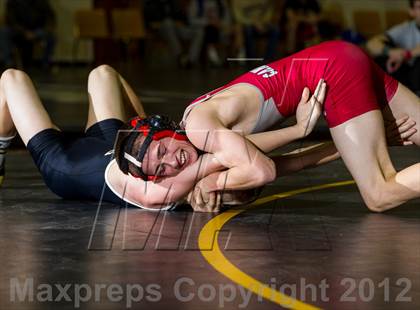 Thumbnail 1 in Canandaigua Academy vs Corning (Corning Duals) photogallery.