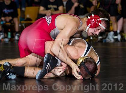Thumbnail 2 in Canandaigua Academy vs Corning (Corning Duals) photogallery.