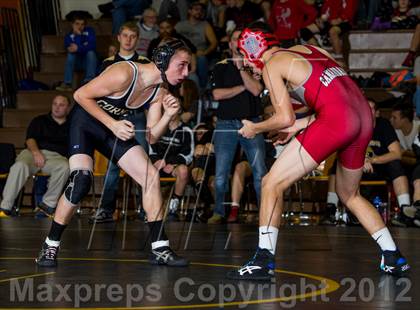 Thumbnail 2 in Canandaigua Academy vs Corning (Corning Duals) photogallery.