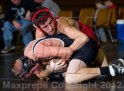 Thumbnail 3 in Canandaigua Academy vs Corning (Corning Duals) photogallery.