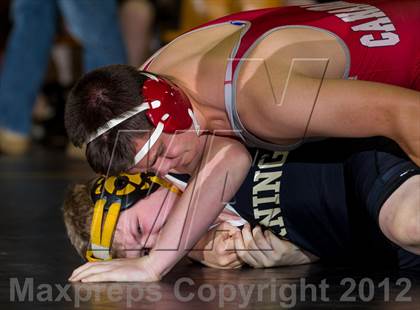 Thumbnail 2 in Canandaigua Academy vs Corning (Corning Duals) photogallery.
