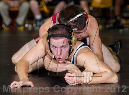 Thumbnail 1 in Canandaigua Academy vs Corning (Corning Duals) photogallery.
