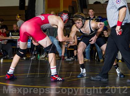 Thumbnail 3 in Canandaigua Academy vs Corning (Corning Duals) photogallery.