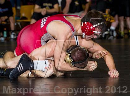 Thumbnail 3 in Canandaigua Academy vs Corning (Corning Duals) photogallery.