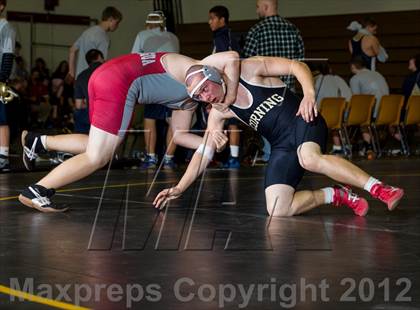 Thumbnail 3 in Canandaigua Academy vs Corning (Corning Duals) photogallery.