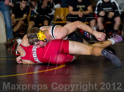 Thumbnail 1 in Canandaigua Academy vs Corning (Corning Duals) photogallery.