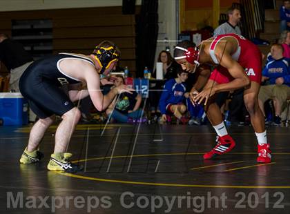 Thumbnail 1 in Canandaigua Academy vs Corning (Corning Duals) photogallery.