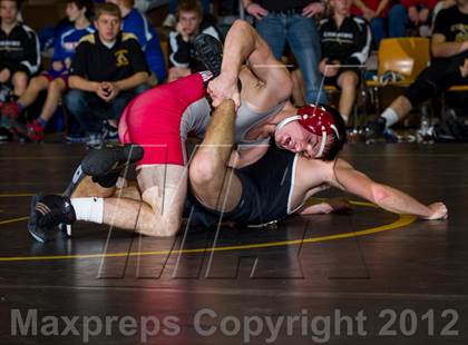Thumbnail 2 in Canandaigua Academy vs Corning (Corning Duals) photogallery.