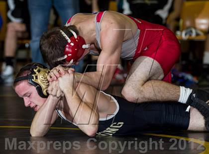 Thumbnail 3 in Canandaigua Academy vs Corning (Corning Duals) photogallery.