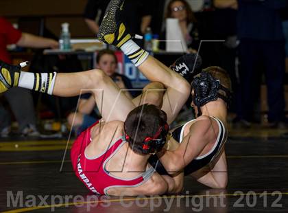 Thumbnail 3 in Canandaigua Academy vs Corning (Corning Duals) photogallery.