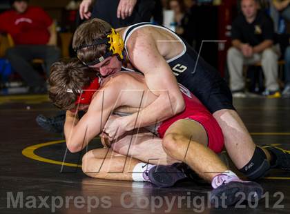 Thumbnail 3 in Canandaigua Academy vs Corning (Corning Duals) photogallery.