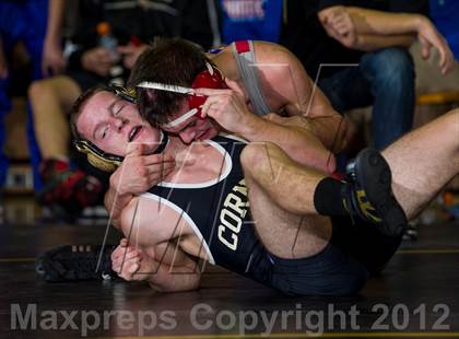 Thumbnail 3 in Canandaigua Academy vs Corning (Corning Duals) photogallery.