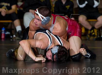 Thumbnail 3 in Canandaigua Academy vs Corning (Corning Duals) photogallery.