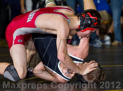 Thumbnail 3 in Canandaigua Academy vs Corning (Corning Duals) photogallery.