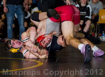 Thumbnail 2 in Canandaigua Academy vs Corning (Corning Duals) photogallery.