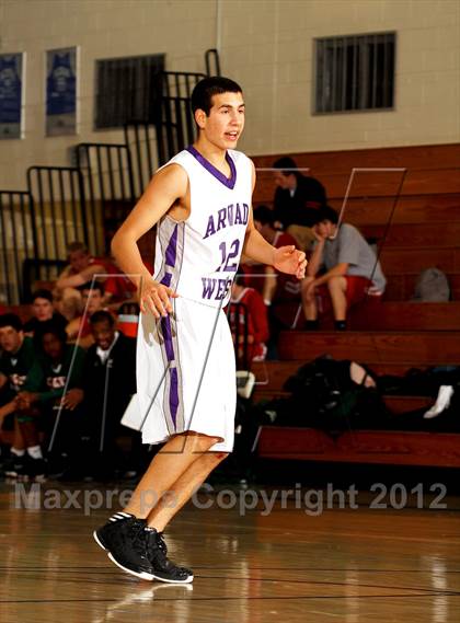 Thumbnail 2 in Arvada West vs. Adams City (Ralston Roundup Tournament) photogallery.