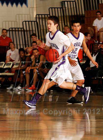 Thumbnail 2 in Arvada West vs. Adams City (Ralston Roundup Tournament) photogallery.