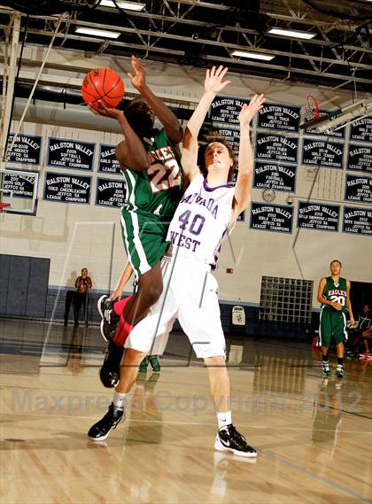 Thumbnail 3 in Arvada West vs. Adams City (Ralston Roundup Tournament) photogallery.
