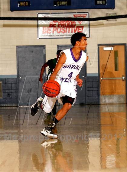 Thumbnail 1 in Arvada West vs. Adams City (Ralston Roundup Tournament) photogallery.