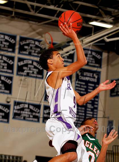 Thumbnail 1 in Arvada West vs. Adams City (Ralston Roundup Tournament) photogallery.