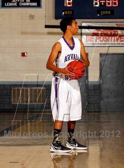 Thumbnail 3 in Arvada West vs. Adams City (Ralston Roundup Tournament) photogallery.