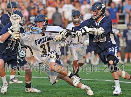 Thumbnail 1 in Huntington vs. Shoreham-Wading River (Section 11 Class B Final) photogallery.